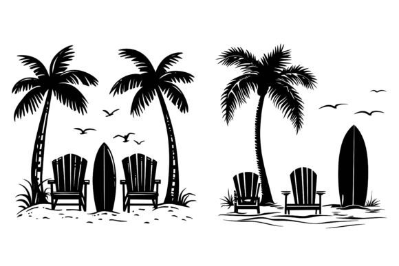 How Palm Tree on the Beach Illustrations Transform Visual Storytelling Across Digital and Print Media