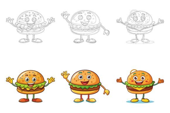 How Retro Groovy Hamburger Characters Are Transforming Modern Design Projects