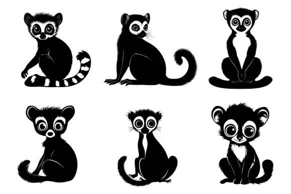 Lemur Vector Set: Bringing Playful Wildlife Details into Your Designs