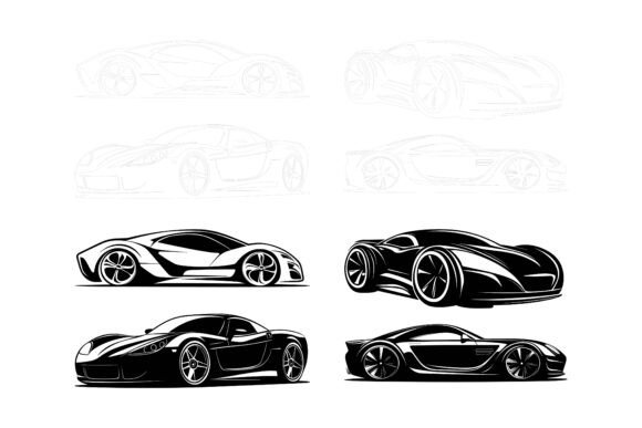 Sports Car Illustration: A Foundation for High-Impact Visual Projects