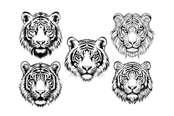 Unleashing Bold Creativity: Why the Tiger's Head Design and AI EPS Illustration Collections Are a Game-Changer for Modern Designers