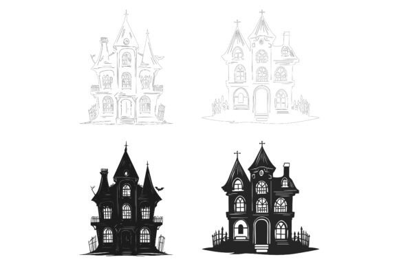 Unlocking the Magic of Halloween Castle Building with Premium Editable Vector Assets