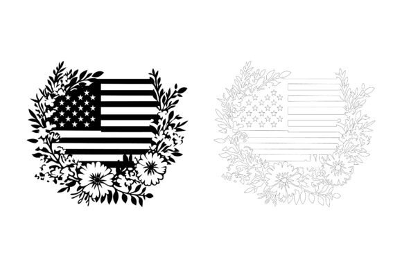 Vector USA Army Flag: Rugged Display Typography for Impact